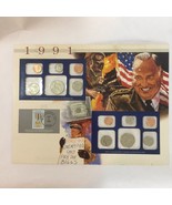 1991 US Uncirculated Coin Mint Sets Collection,Postal Commemorative Soci... - $56.60 CAD