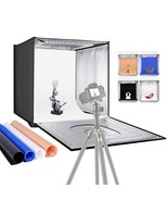 Neewer Photo Studio Light Box, 24  24 Shooting Light Tent with Adjustabl... - £149.31 GBP