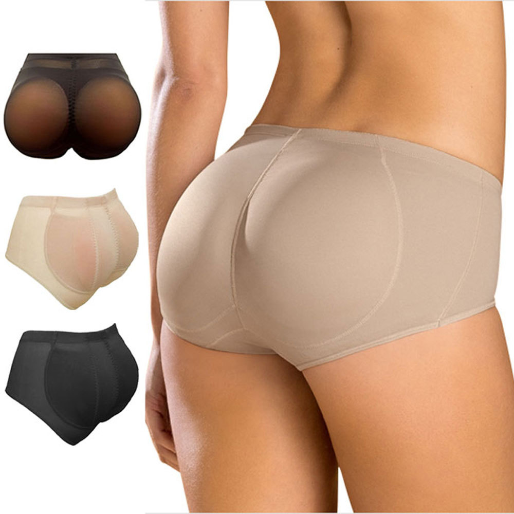 Silicone Butt Booty Padded Panty Hip Underwear Enhancer Buttocks Shapewear Pads
