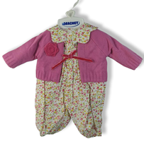 Berchet Nursery Kleidung Satz - Blumen Rosa - £10.24 GBP