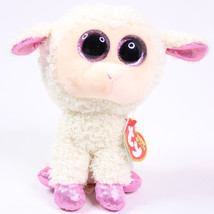 Ty Beanie Boos 6” Inch Twinkle The Lamb Sheep Plush Stuff Animal With Tags 2016 - £6.36 GBP
