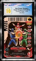 Power Rangers Acg. Universe Of Hope. Zeo Power Rangers Ultra Rare Cgc 10. 3-080 - $128.69
