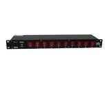 Xstatic X-PC10USB 10 Outlet AC Switch Panel &amp; Power Conditioner w/USB Ch... - $91.99
