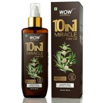 WOW 10 in1 Miracle No Parabens &amp; Mineral Oil Hair Oil, 200ml (Pack of 1) - £16.61 GBP