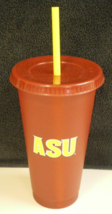 Starbucks Arizona State University Asu 24 Oz Hot/Cold 2020 Drink Cup- 7&quot; Tumbler - £12.74 GBP