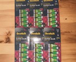 *6*  packs 3M Scotch No Run Gel Super Glue 0.07oz  24 Tubes!! - £15.49 GBP