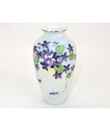 Vintage Norcrest Ceramic Flower Vase, African Violets, Made in Japan, #P... - £18.83 GBP