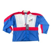 Nascar Racing Windbreaker Zip Jacket Nascar Size M/L 1990s Swingster - £33.96 GBP