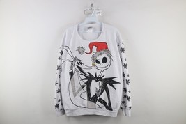 Vtg Disney Womens 2XL The Nightmare Before Christmas All Over Print Swea... - $39.55