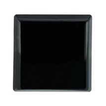 Natural Black Onyx Square Shape Calibrated Cabochon Buff Top-cut Availab... - £8.12 GBP