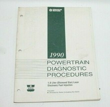 1990 1.8L Laser EFI Powertrain Diagnostic Procedures Repair Manual Book #C2 - £6.08 GBP