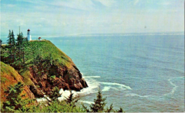 Postcard Washington Cape Disappointment Lighthouse Columbia River Sport Fishing - £3.87 GBP