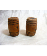 Vintage Civil War Era Barrel Replica S&amp;P Shakers Cork Bottoms 13-c - €21,10 EUR