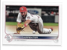 2022 Topps Series 2, Matt Carpenter, St. Louis Cardinals, #484 - $1.95