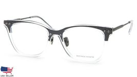 New Bottega Veneta BV0145OA 001 Black /CLEAR Eyeglasses Glasses Frame 52-18-140 - £141.34 GBP