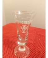 Jagermeister Vintage Reproduction Shot Glass Jigger German Clear Stemmed... - £11.67 GBP