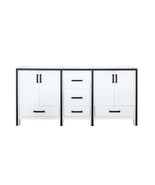 72&quot; White Double Bathroom Vanity: 22&quot; Deep - $41,263.92 MXN