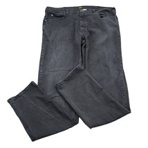 Lee Pants Mens 40 Black High Waist Regular Fit 5 Pocket Design Jeans Bot... - $28.59