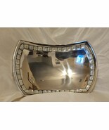 VINTAGE Towle Silversmith&#39;s Polished Aluminum Tray with Mother of Pearl ... - $534.05 MXN