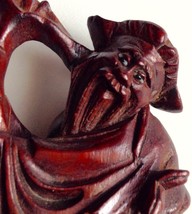 18th/19th Century Japanese Wooden Okimono with Inlaid Eyes and Teeth - £1,446.40 GBP