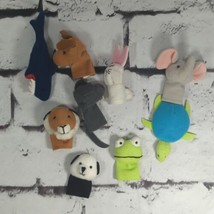 Finger Puppets Lot of 9 Animals Assorted  - $9.89