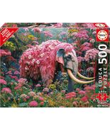 NEW Educa Jigsaw Puzzle Adults 500 Pieces 20228 Floral Elephant - $32.59