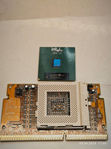 AA370TS Rev 1.0 Socket 370 FC-PGA converter board + P3-933 CPU - $79.13