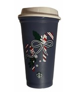 PERSONALIZED Starbucks 2021 Christmas Holiday Candy Cane Reusable Color ... - £13.98 GBP
