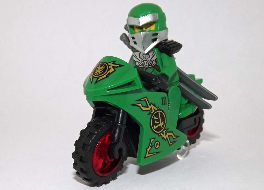 Primary image for Toys Lloyd Ninjago with Motorcycle Minifigure Custom Toys