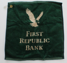 First Republic Bank Golf Towel 16.5 x 16.5 inches - £22.42 GBP