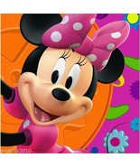 Minnie Mouse Clubhouse Lunch Dinner Napkins 16 Count Birthday Party Supp... - £3.40 GBP