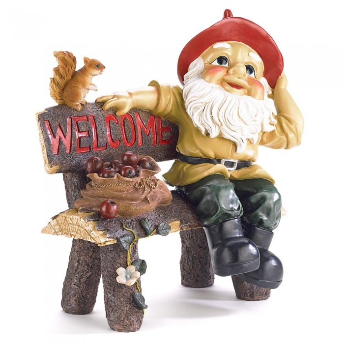 Primary image for  Garden Gnome Greeting Sign