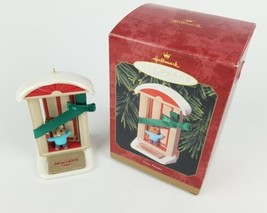 Hallmark Handcrafted Dated -1999 New Home Door Mouse Christmas Ornament Ed Seale - £6.18 GBP