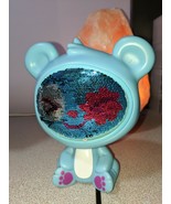 The Zequins Spark Blue Bear toy Figure doll with sequins - $5.64