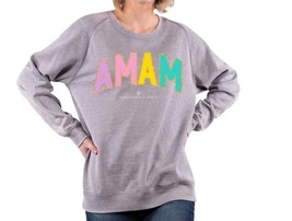 Simply Southern Varsity Patch Crew Sweatshirts Size XL - $31.68