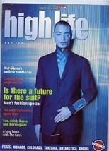 British Airways High Life Magazine May 1999 Mel Gibson Men&#39;s Fashion Cru... - £15.57 GBP