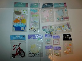 Jolee Baby 12 Pack Scrapbook Sticker Lot Brand New - £55.13 GBP