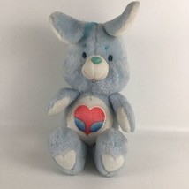 Care Bears Cousins Swift Heart Rabbit 13&quot; Plush Stuffed Vintage 1984 Kenner 80s - £59.31 GBP