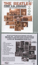 The Beatles - First U.S. Concert ( Inc. Long Tall Sally )( Replicates 2nd Album  - £18.08 GBP