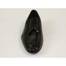 Men's GENIO Genuine Crocodile Embossed Leather Shoes Turkey 120371164 Black image 2