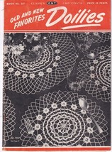 Booklet 1944 Clark&#39;s No 217 Doilies Old New Favorites - €3,49 EUR