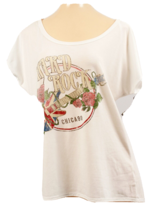 Hard Rock Cafe Chicago Ladies Large Knot Back Tee Beach Cover Up NWT - £13.88 GBP