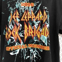 Def Leppard rock brigade official member band tee - £18.26 GBP