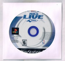 NBA live 2001 PS2 Game PlayStation 2 Disc Only - $9.65