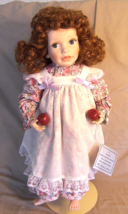 Elke Hutchens Porcelain Doll Megan Danbury Mint 1992 Summer in the Country 4th - £19.51 GBP