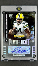 2014 Panini Contenders Playoff Ticket Autograph #167A Rajion Neal RC Rookie /199 - £2.94 GBP