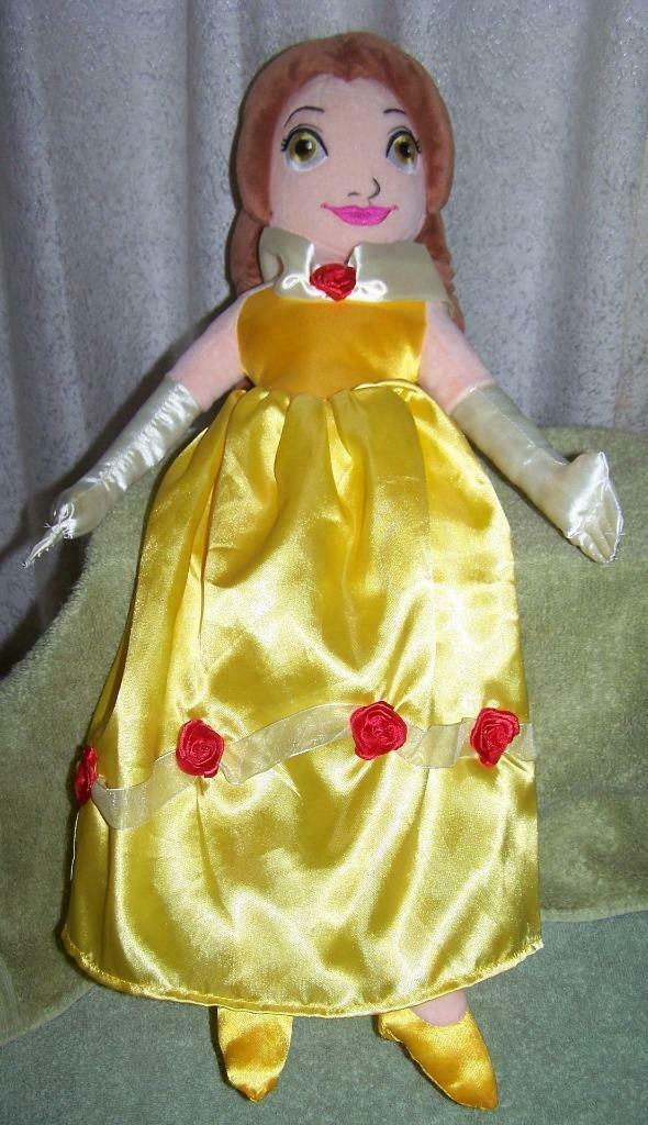 Primary image for Disney Princess Belle Plush Pillow 24"L New