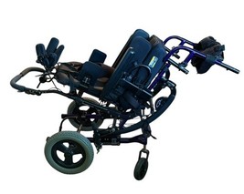 Quickie Iris Tilt-In-Space Manual Wheelchair w/ Jay Zip Seat &amp; Back Syst... - $1,295.95