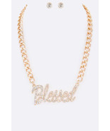 BLESS Crystal Necklace Set - £15.96 GBP