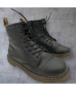 Dr. Martens JUNIOR 1460 SOFTY T LEATHER LACE UP BOOTS Kids 4 (Men&#39;s 4 Wo... - $32.07